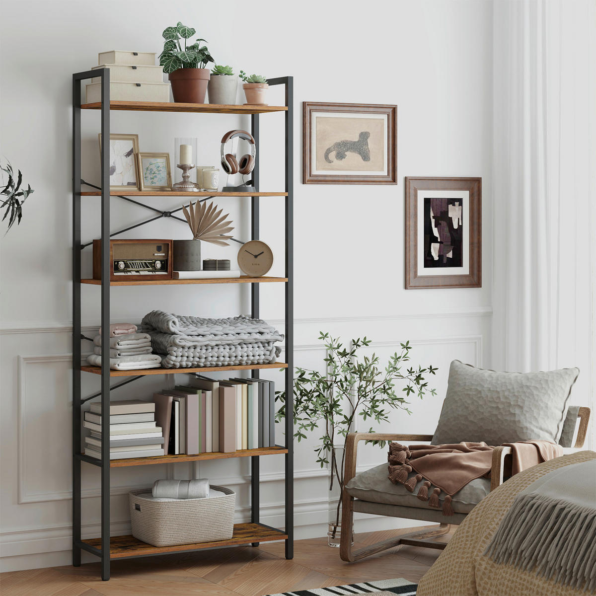BÜCHERWAND  80/184,3/30 cm  - Trend (80/184,3/30cm) - MID.YOU