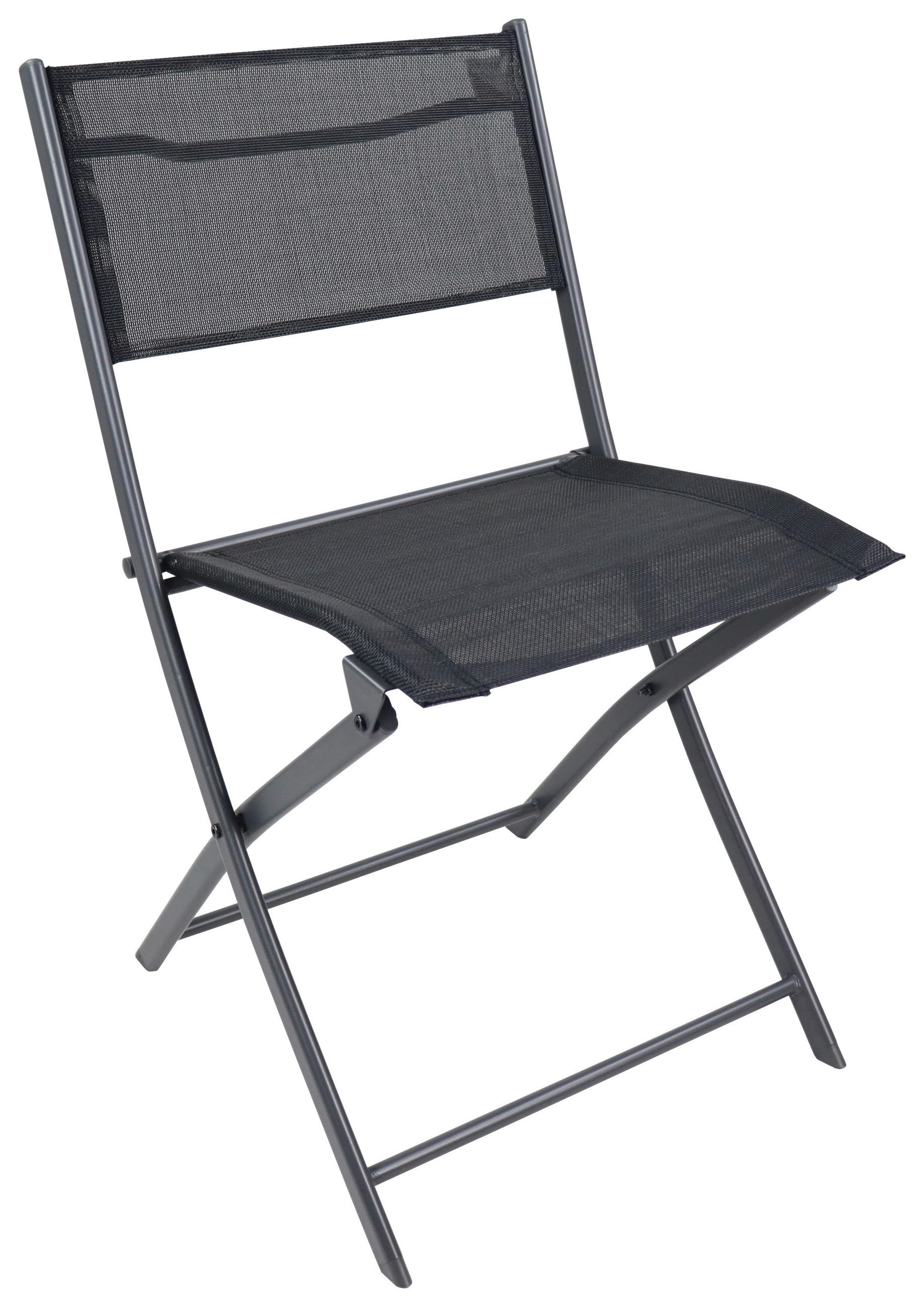 UTESTOLAR SET i metall, textil svart  - svart, Modern, metall/textil (45/79/46cm) - Ambia Garden