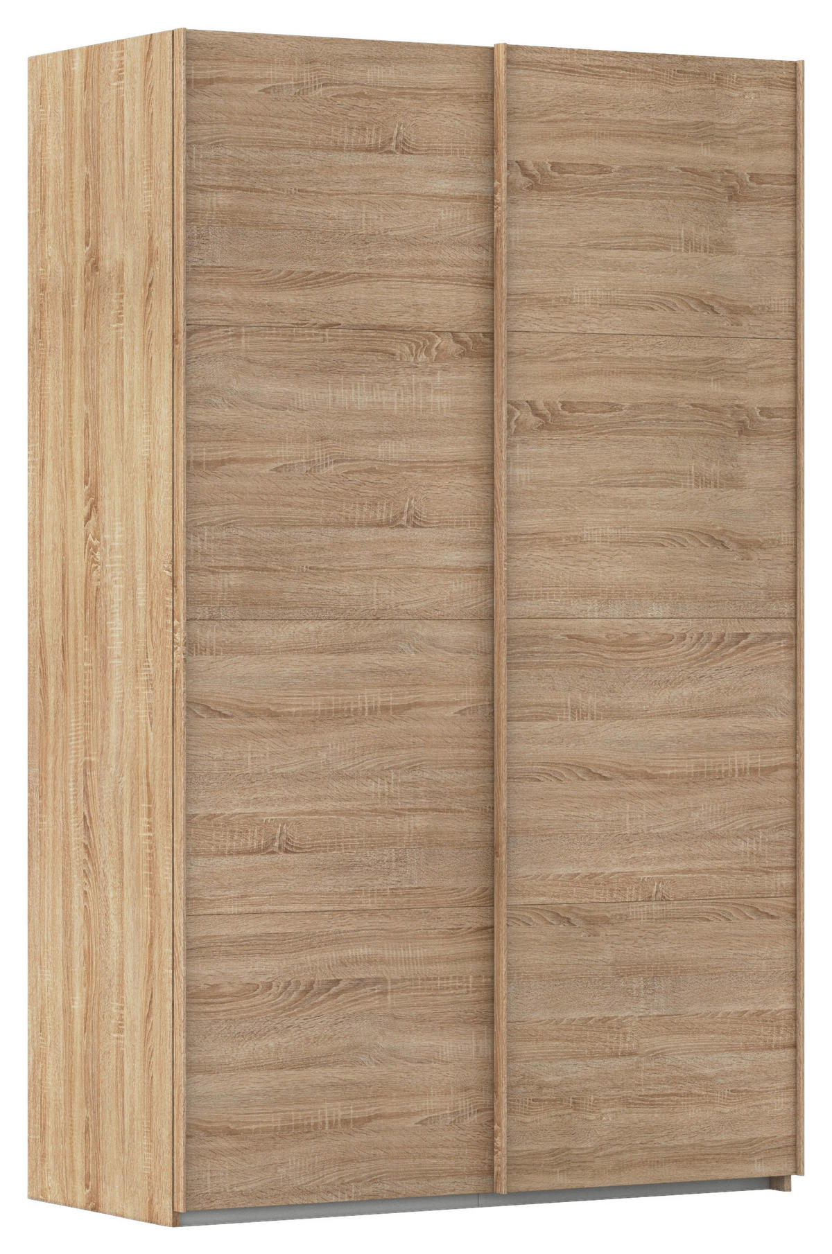 SCHWEBETÜRENSCHRANK 137/223/68 cm 2-türig Sonoma Eiche  - Sonoma Eiche, Design, Holzwerkstoff/Kunststoff (137/223/68cm) - Novel