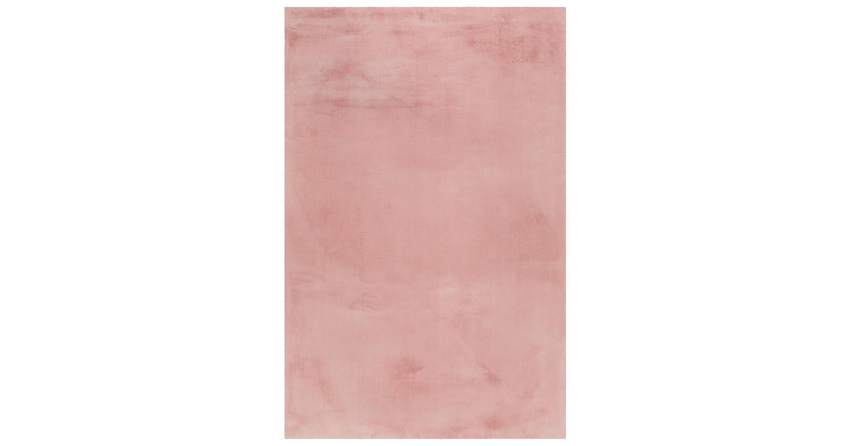 80x150 Hochflorteppich rechteckig Rosa cm ESPRIT