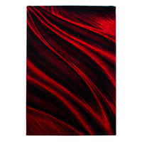 FLACHWEBETEPPICH 140/200 cm Miami Rot  - Rot, Design, Textil (140/200cm) - Novel