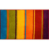 BADTEPPICH Summertime Multicolor 60/90 cm  - Multicolor, Basics, Kunststoff/Textil (60/90cm) - Grund