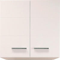 KONYHAI FALISZEKRÉNY - fehér, Basics, műanyag/faalapú anyag (60/57/30cm) - Carryhome