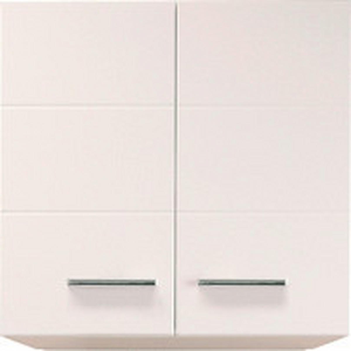 KONYHAI FALISZEKRÉNY - fehér, Basics, műanyag/faalapú anyag (60/57/30cm) - Carryhome