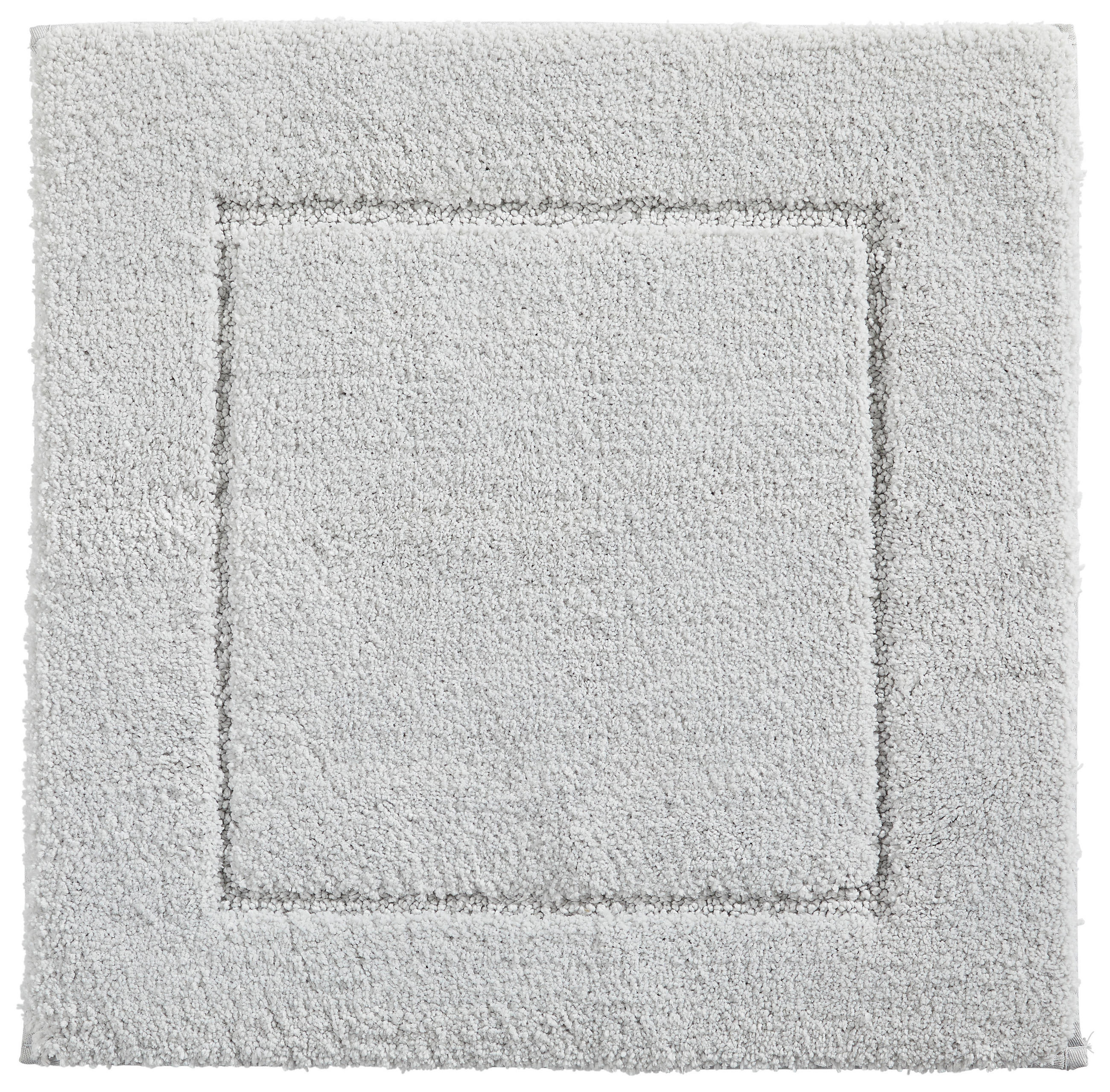 BADEMATTE Silberfarben 60/60 cm  - Silberfarben, KONVENTIONELL (60/60cm) - Esposa