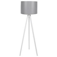 STEHLEUCHTE Modern 38/145 cm  - Weiß/Grau, Design, Holzwerkstoff/Kunststoff (38/145cm) - P & B