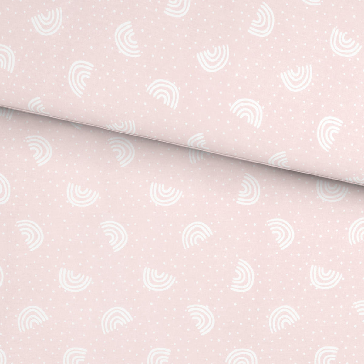BABYBETTWÄSCHE Webstoff 100/135 cm  - Pink, Basics, Textil (100/135cm) - My Baby Lou