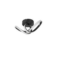 LED-DECKENLEUCHTE     - Schwarz, Design, Metall (28/13,5/12cm)