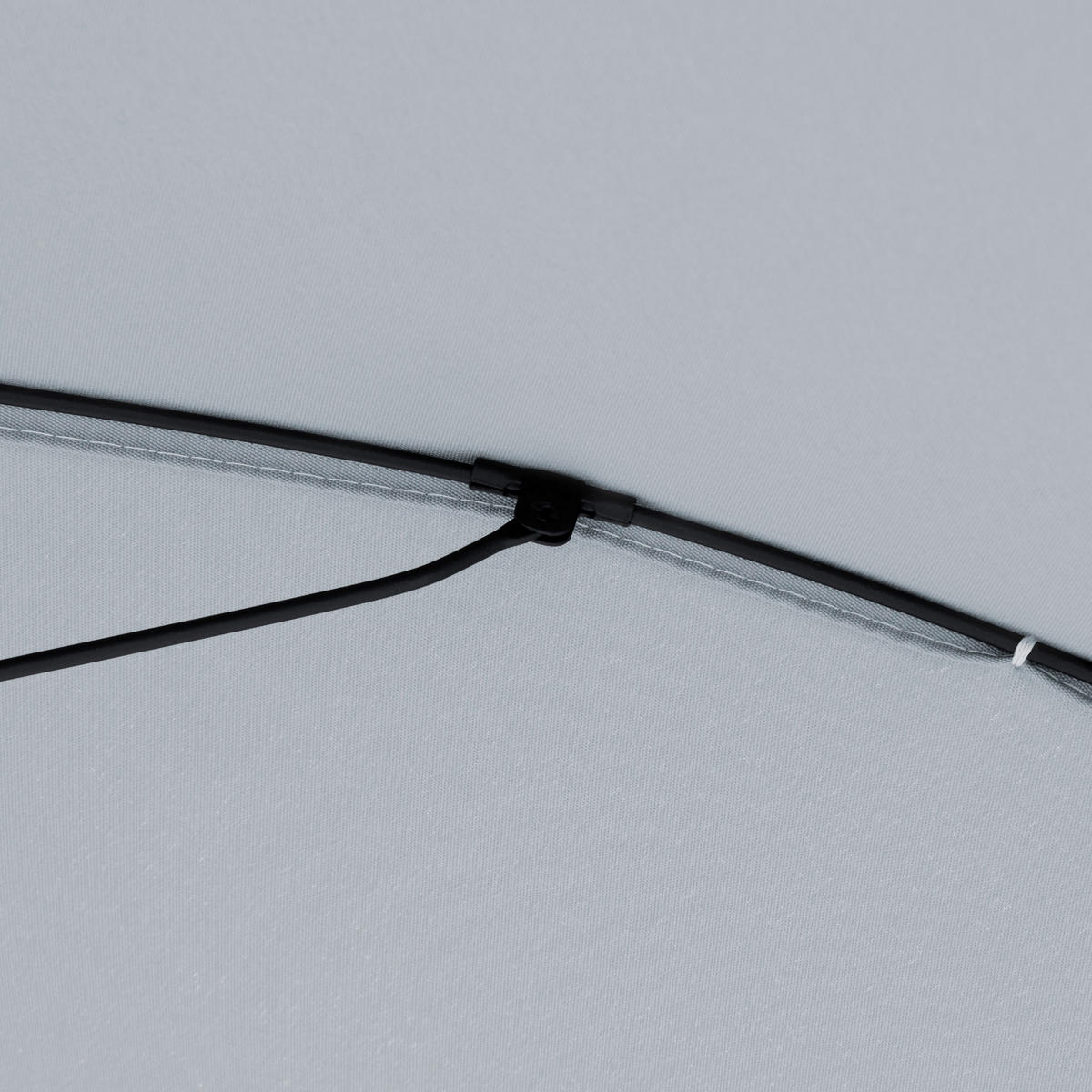 SENČNIK - antracit/svetlo siva, Basics, kovina/tekstil (191/246cm) - Doppler