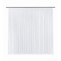 FERTIGSTORE  transparent  600/245 cm   - Weiß, Basics, Textil (600/245cm)