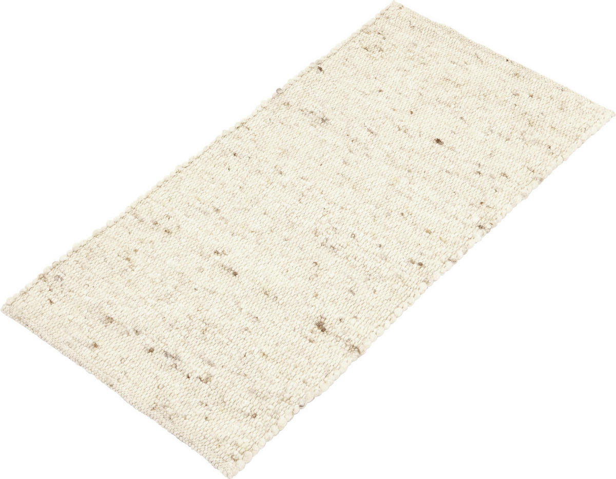 RUČNĚ TKANÝ KOBEREC, 170/230 cm, béžová - béžová, Natur, textil (170/230cm) - Linea Natura