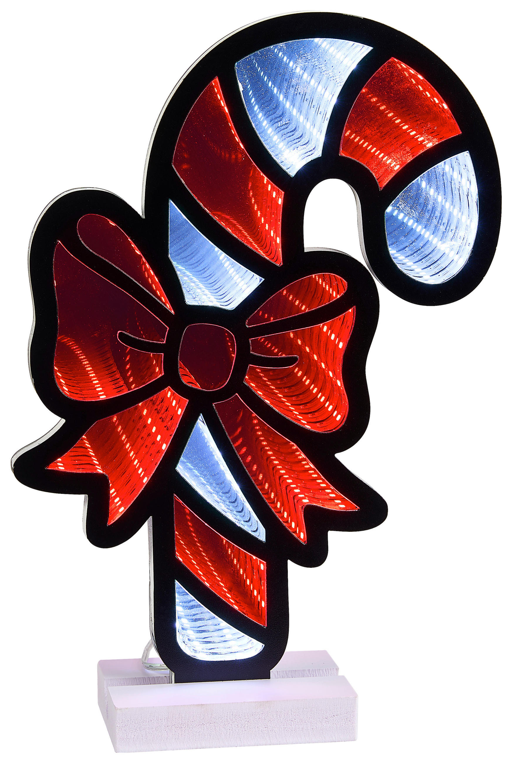 DEKOBONBON - Blau/Rot, Trend, Kunststoff (22/30,5/1cm) - X-Mas