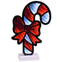 DEKOBONBON - Blau/Rot, Trend, Kunststoff (22/30,5/1cm) - X-Mas