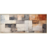 METALLBILD 60/120/4 cm  - Multicolor, Basics, Metall (60/120/4cm)