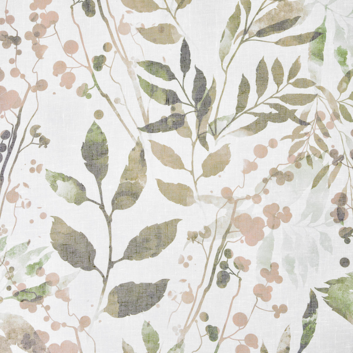 GARDINLÄNGD halvtransparent  - grön, Klassisk, textil (140/245cm) - Esposa