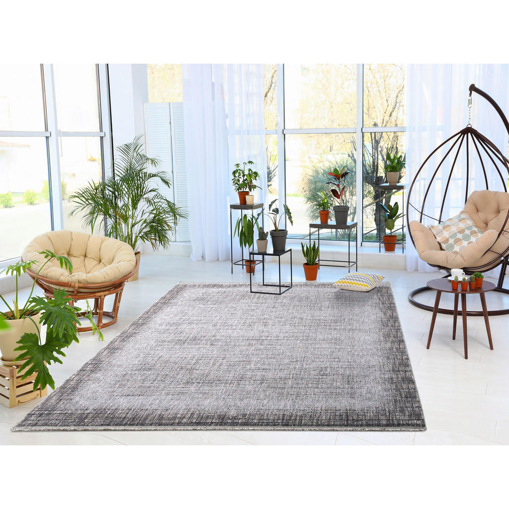 Thumbnail - Musterring Webteppich, Grau, Textil, Abstraktes, rechteckig, 80x150 cm, für Fußbodenheizung geeignet, Teppiche & Böden, ...