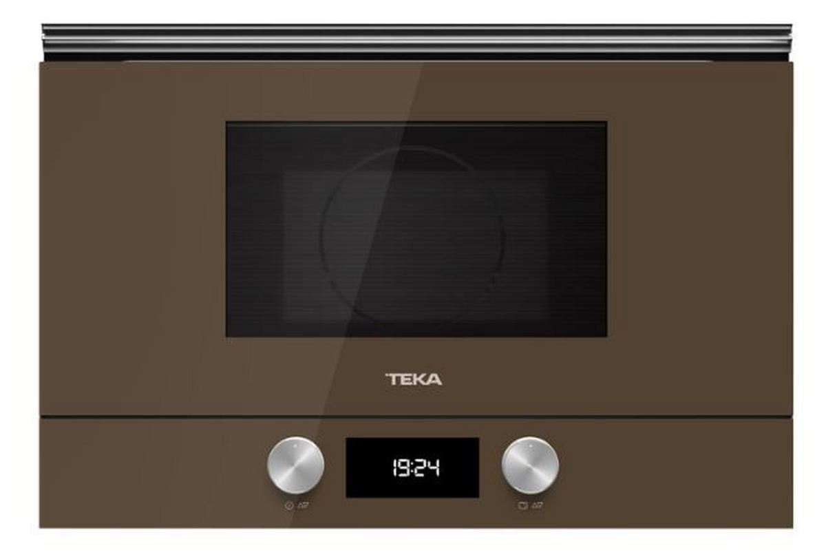 CUPTOR CU MICROUNDE - maro, Design, sticlă/metal (59,5/39/33,4cm) - Teka