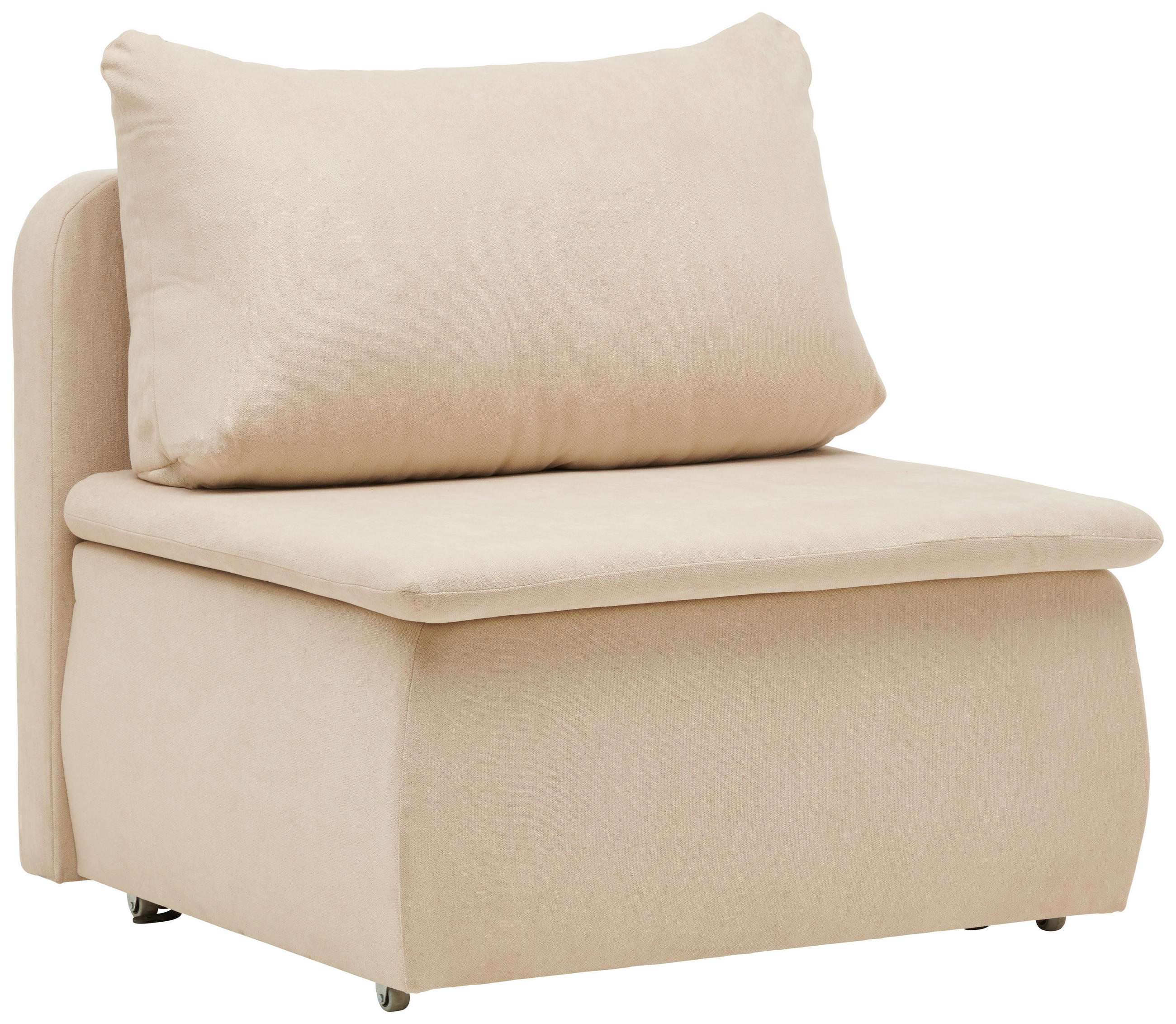 SCHLAFSESSEL Jacquard Beige  - Beige/Schwarz, KONVENTIONELL, Kunststoff/Textil (87/95/87cm) - Livetastic