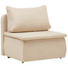 SCHLAFSESSEL Jacquard Beige  - Beige/Schwarz, KONVENTIONELL, Kunststoff/Textil (87/95/87cm) - Livetastic
