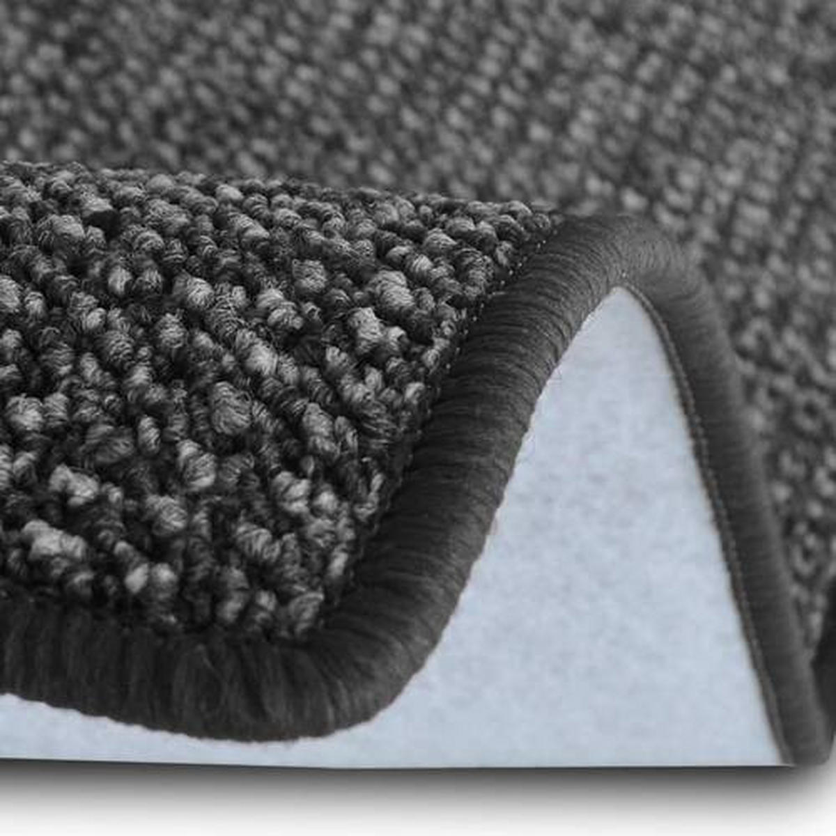 LÄUFER 80/700 cm Carlton Grau  - Grau, Basics, Textil (80/700cm)