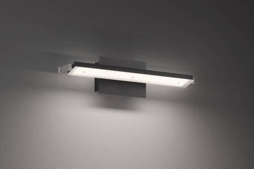 LED-WANDLEUCHTE   - Schwarz/Weiß, Design, Kunststoff/Metall (10/40/11cm) - Fischer & Honsel