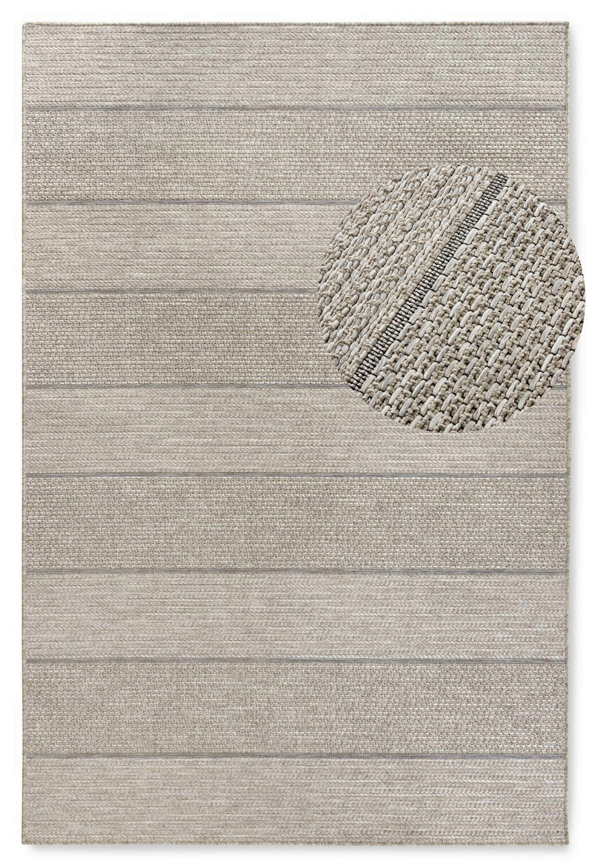 OUTDOORTEPPICH 155/230 cm Kollektion 1836 Hellbraun  - Hellbraun, Design, Kunststoff/Textil (155/230cm) - Villeroy & Boch