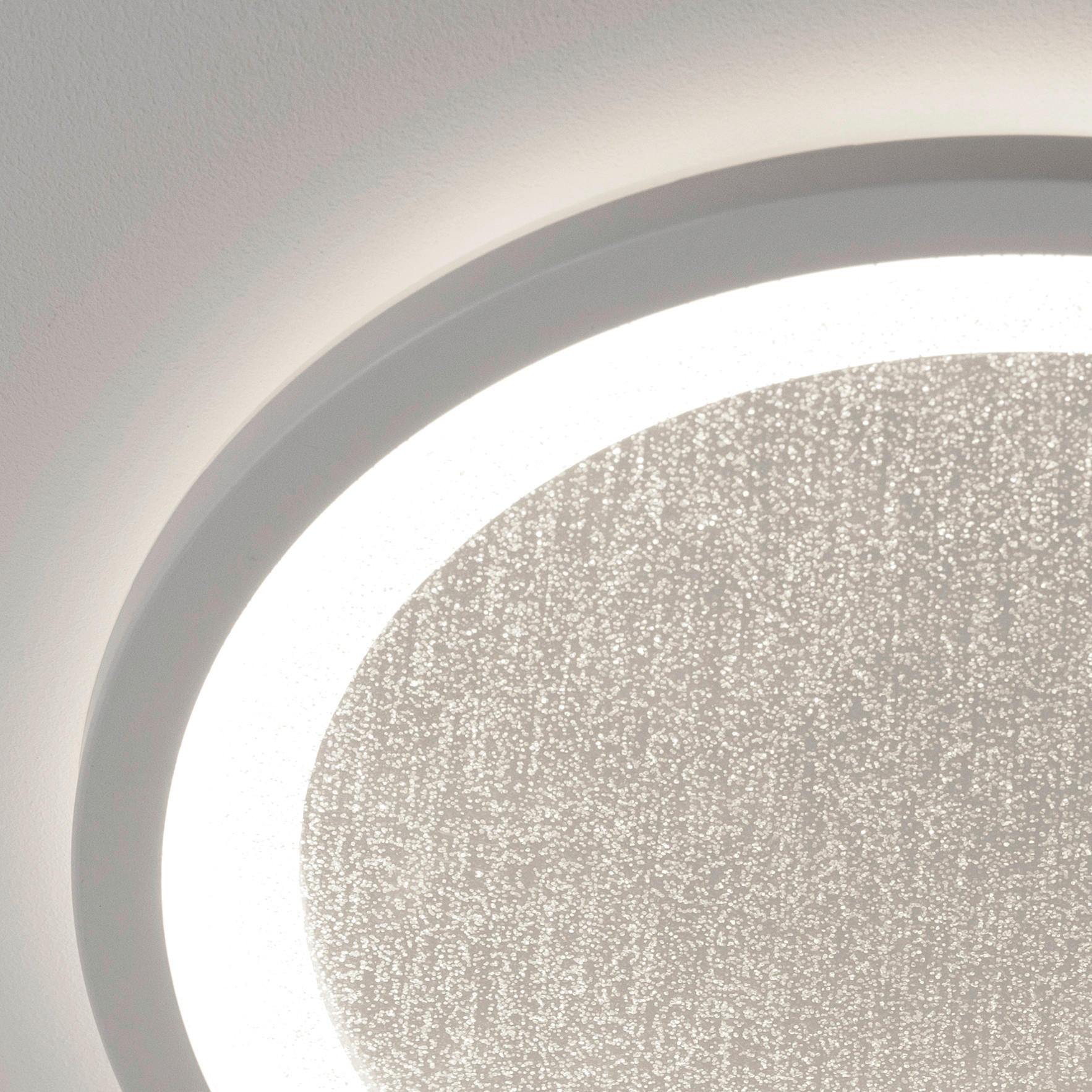 LED-DECKENLEUCHTE  29,5/2,5 cm    - Weiss, Basics, Kunststoff (29,5/2,5cm) - Brilliant