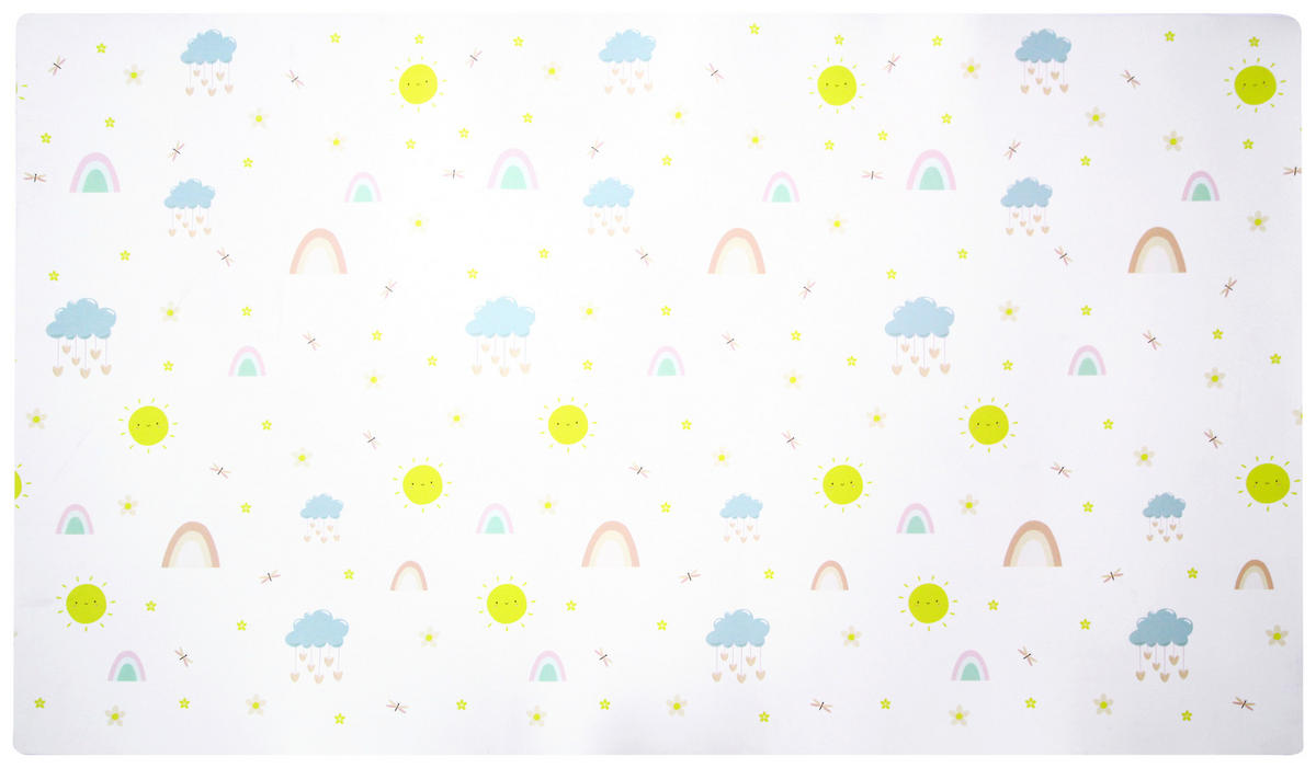 SPIELTEPPICH 200/120 cm  - Multicolor, Basics, Kunststoff (200/120cm) - My Baby Lou