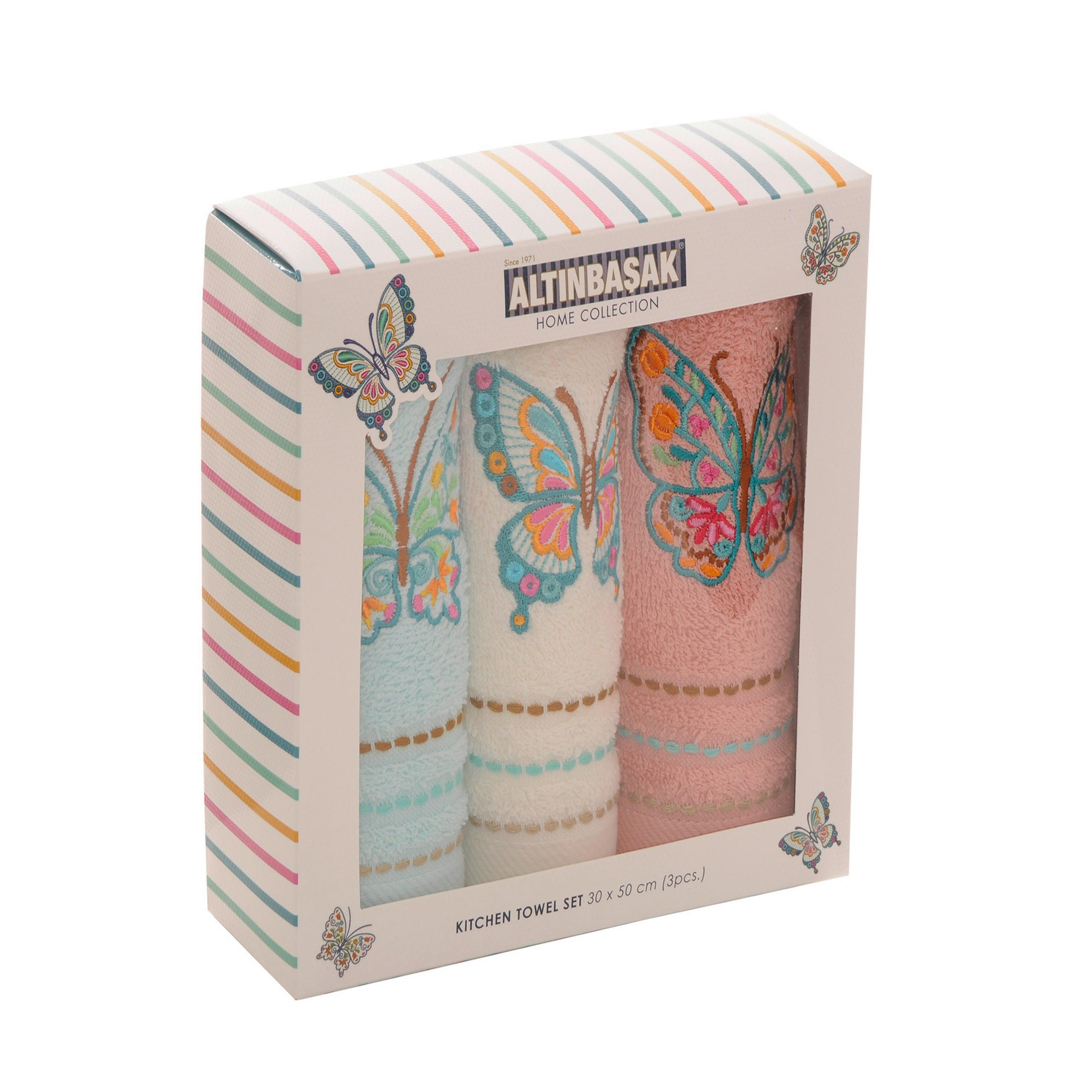 SET PROSOAPE DE VASE multicolor  - multicolor, Basics, textil (30/50cm)