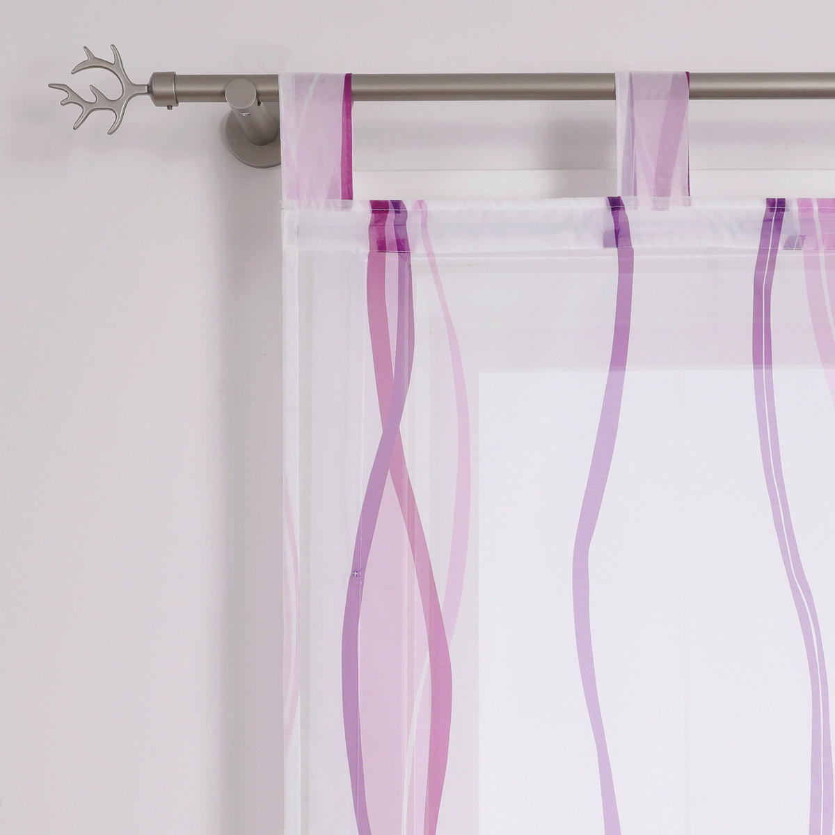 FALTROLLO  transparent  100/140 cm    - Weiß Hochglanz/Violett, Basics, Textil (100/140cm) - Joyswahl