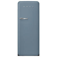 KÜHLSCHRANK 60,1/153/78,8 cm FAB28RSBM6  - Blau, Basics, Glas/Metall (60,1/153/78,8cm) - SMEG