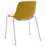 Stuhl in Kunststoff, Metall Chromfarben, Creme, Currygelb - Chromfarben/Currygelb, Design, Kunststoff/Metall (59,5/81,5/55cm) Stuhl in Kunststoff, Metall Chromfarben, Creme, Currygelb - Chromfarben/Currygelb, Design, Kunststoff/Metall (59,5/81,5/55cm)