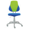 OTOČNÁ STOLIČKA PRE MLÁDEŽ, modrá, zelená - modrá/sivá, Basics, textil/plast (46/106/64cm) - Xora