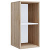 AKTENREGAL 35/74/37 cm  - Buchefarben/Sonoma Eiche, Modern, Holzwerkstoff (35/74/37cm) - MID.YOU