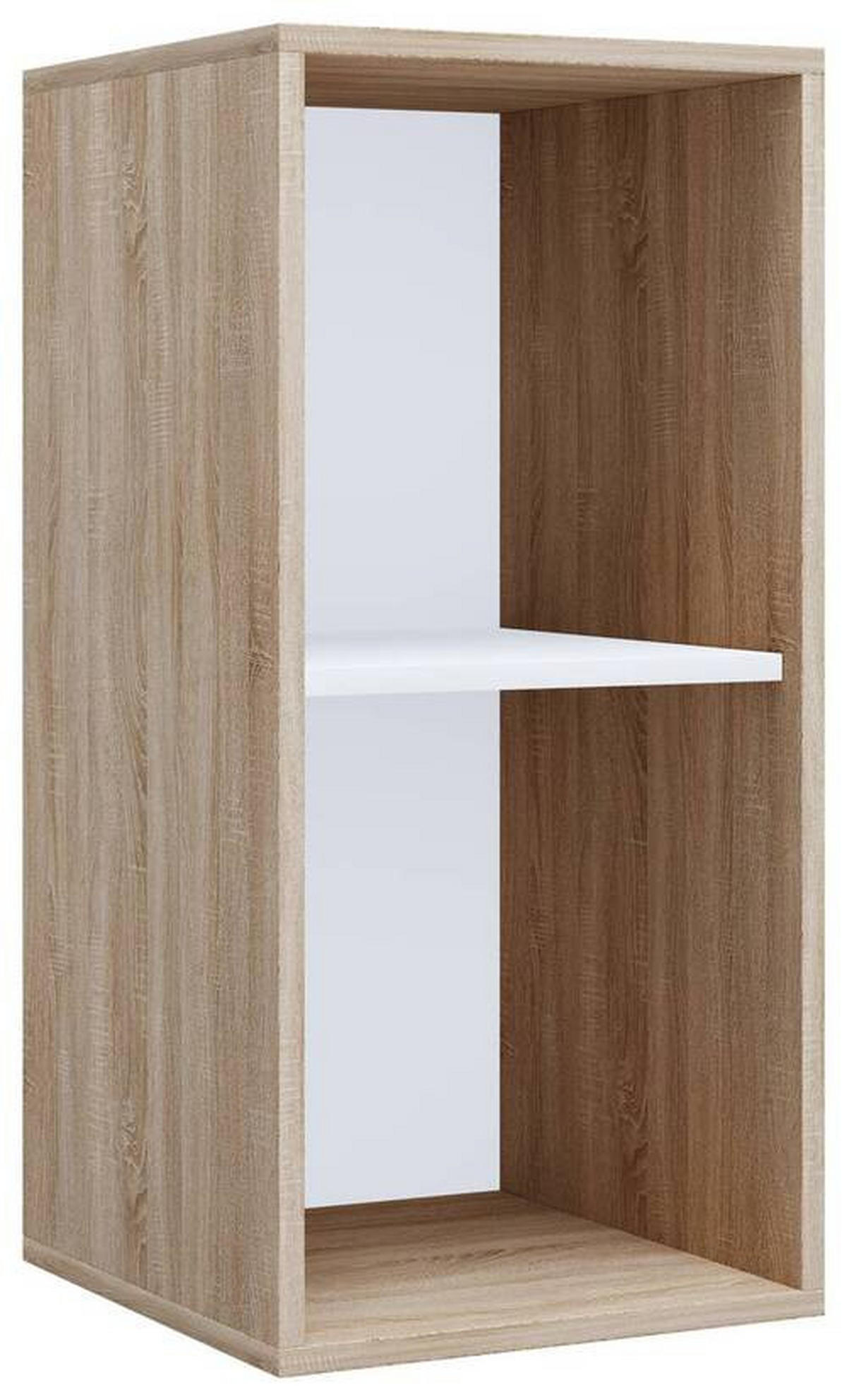 AKTENREGAL 35/74/37 cm  - Buchefarben/Sonoma Eiche, Modern, Holzwerkstoff (35/74/37cm) - MID.YOU
