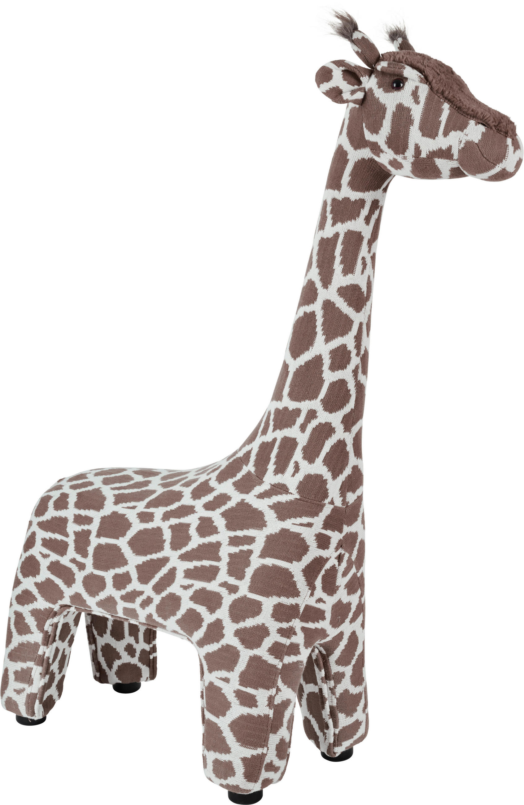 BARNFÅTÖLJ  - vit/brun, Basics, textil (98/125/35cm) - Best Price