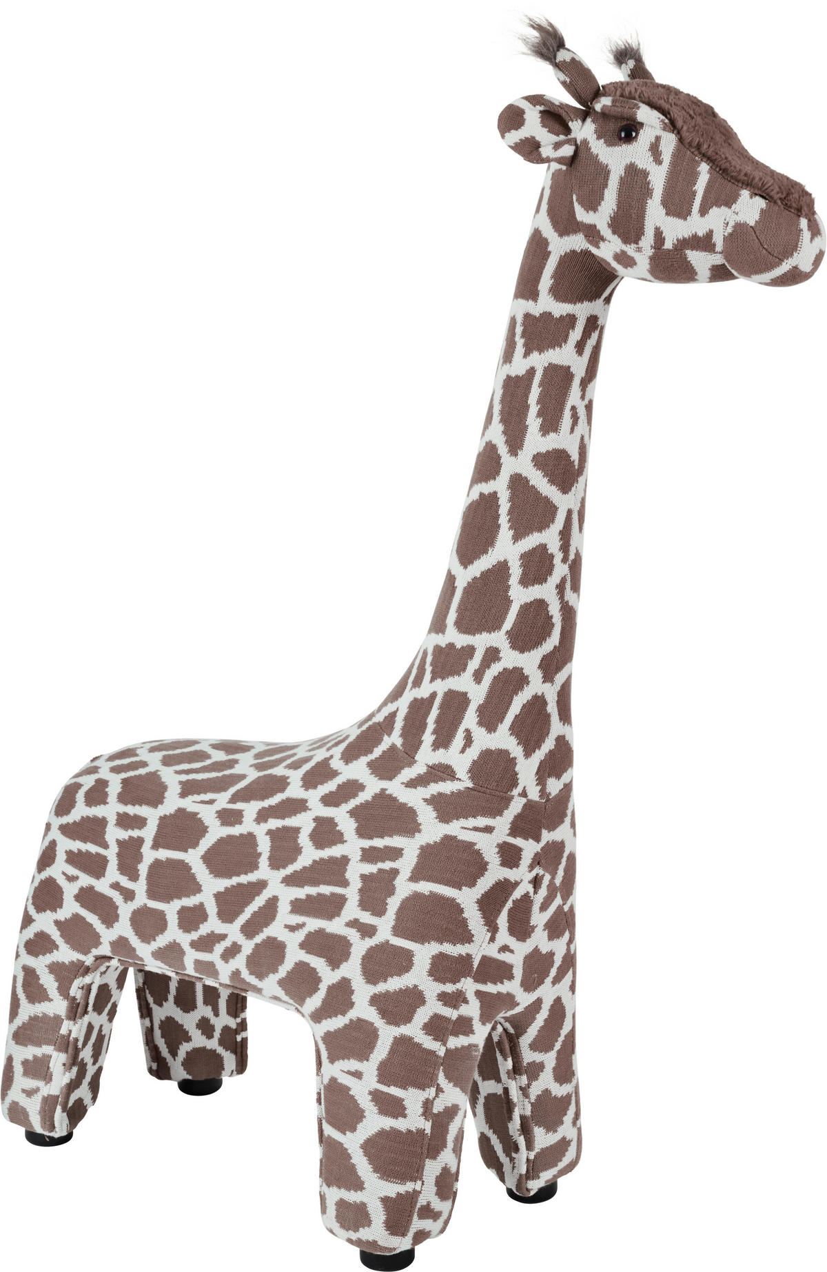 BARNFÅTÖLJ  - vit/brun, Basics, textil (98/125/35cm) - Best Price