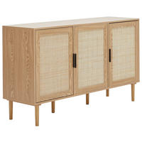 SIDEBOARD 140/80/39 cm  - Schwarz/Naturfarben, Natur, Holz/Holzwerkstoff (140/80/39cm) - MID.YOU