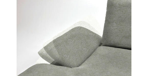 ECKSOFA in Flachgewebe Greige 159/314 cm - Greige/Schwarz, Design, Holz/Textil (159/314cm) - Dieter Knoll