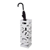 SCHIRMSTÄNDER Metall Weiß  - Weiß, Design, Metall (16/48/16cm)