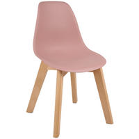 KINDERSTUHL - Pink/Buchefarben, MODERN, Holz/Kunststoff (33/57/38cm) - P & B
