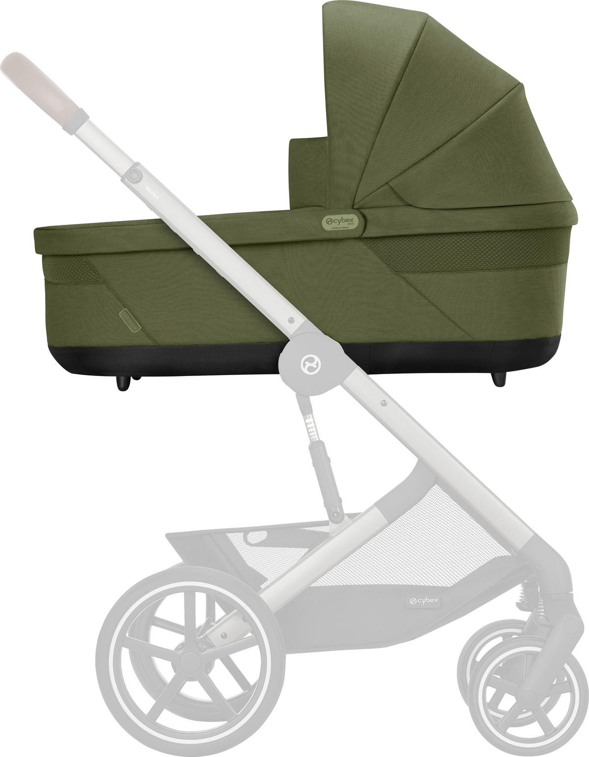 LIEGEWANNE Cot S Lux  - Waldgrün, Basics, Textil (84,5/41/31,5cm) - cybex GOLD