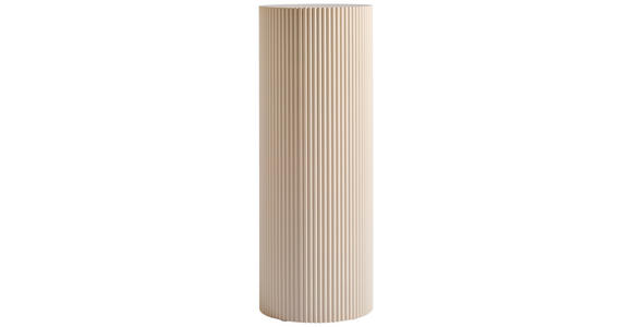 BLUMENSÄULE in Holzwerkstoff - Naturfarben, Trend, Holzwerkstoff (30/80/30cm) - Xora