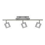 LED-STRAHLER 60,5/8/19 cm   - Alufarben/Nickelfarben, Basics, Kunststoff/Metall (60,5/8/19cm) - Novel