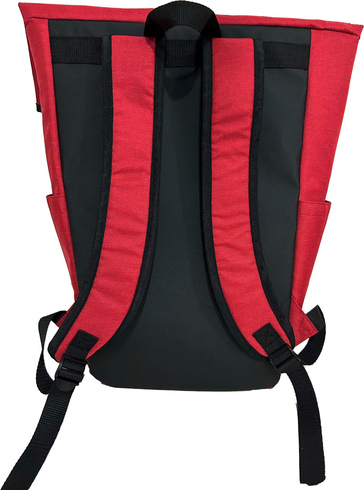 BATOH  - antracitová/červená, Basics, kov/textil (32,5/14,5/62,5cm) - Ambia Home