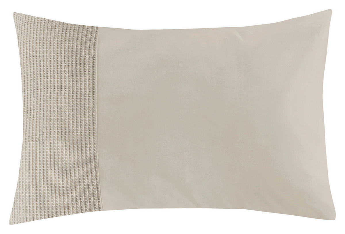 KISSENHÜLLEN-SET 40/80 cm  - Sandfarben, Design, Textil (40/80cm) - Novel