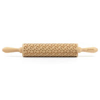 MOTIV-TEIGROLLE - Naturfarben, Basics, Holz (43/6/6cm) - Folkroll