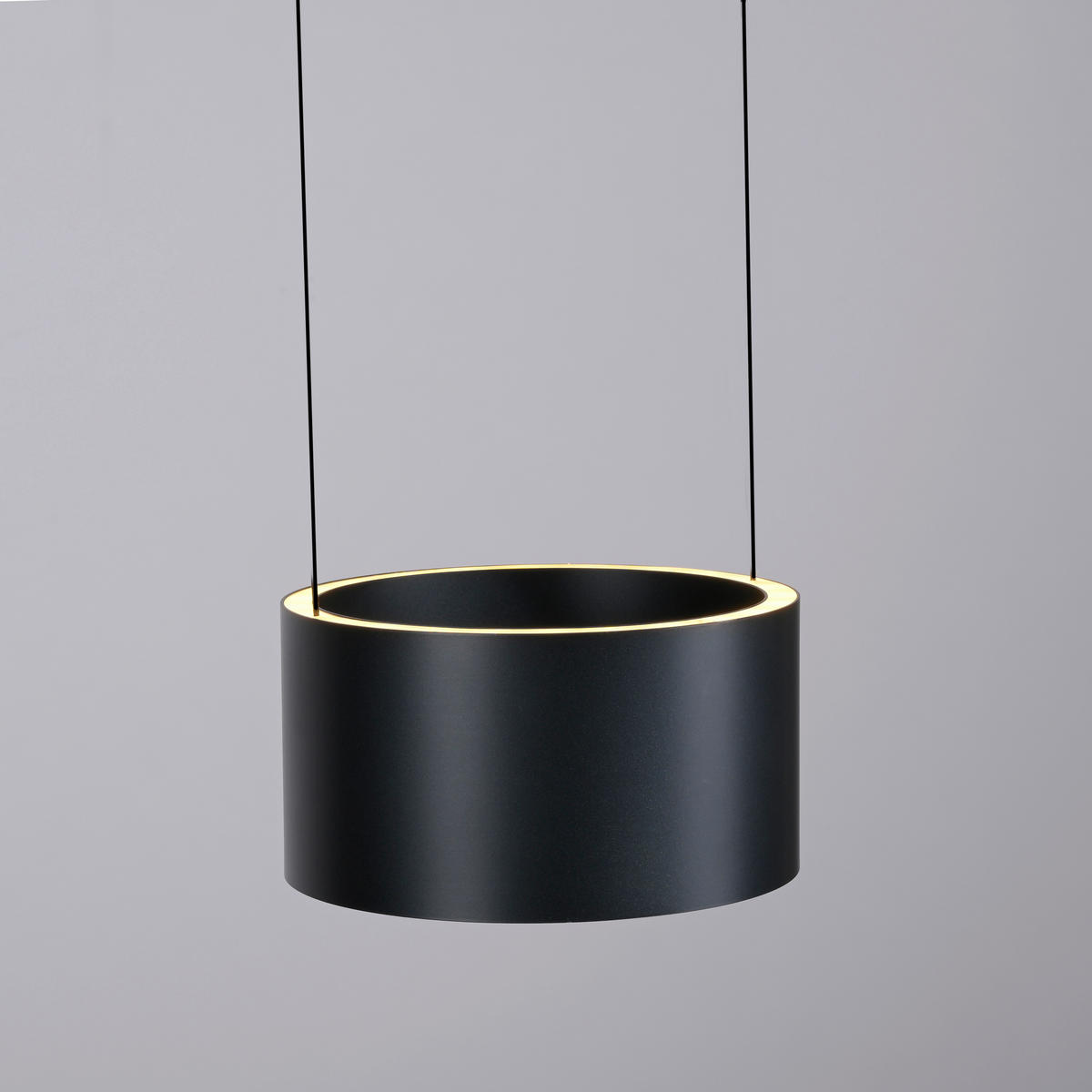 LED-HÄNGELEUCHTE 20/20/180 cm   - Grau, Design, Kunststoff/Metall (20/20/180cm) - Neuhaus PURE