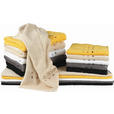 HANDTUCH 50/100 cm QUATTRO Beige  - Beige, KONVENTIONELL, Textil (50/100cm) - Esposa