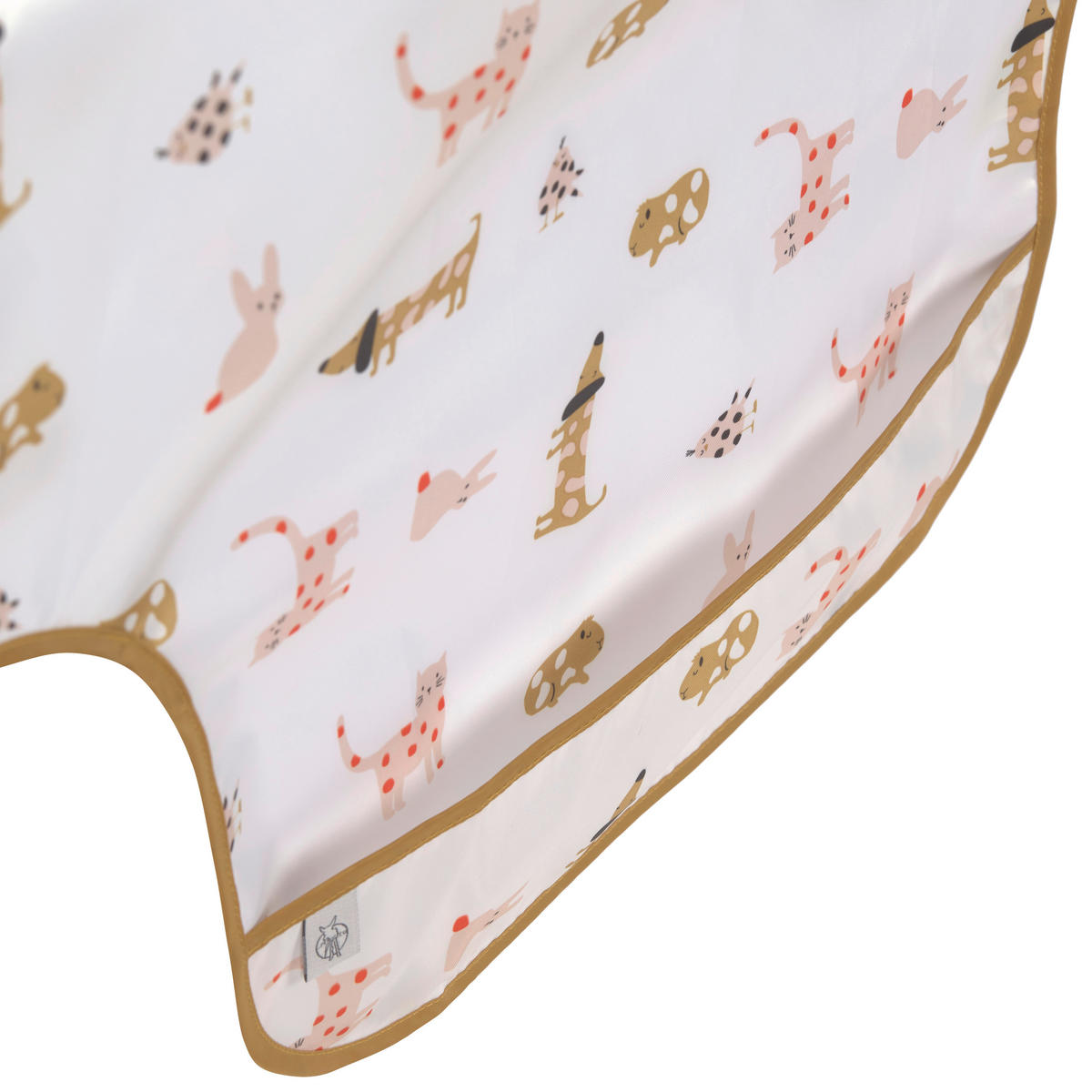 LÄTZCHEN - Transparent/Orange, Basics, Textil (80/0,3/36cm) - Lässig